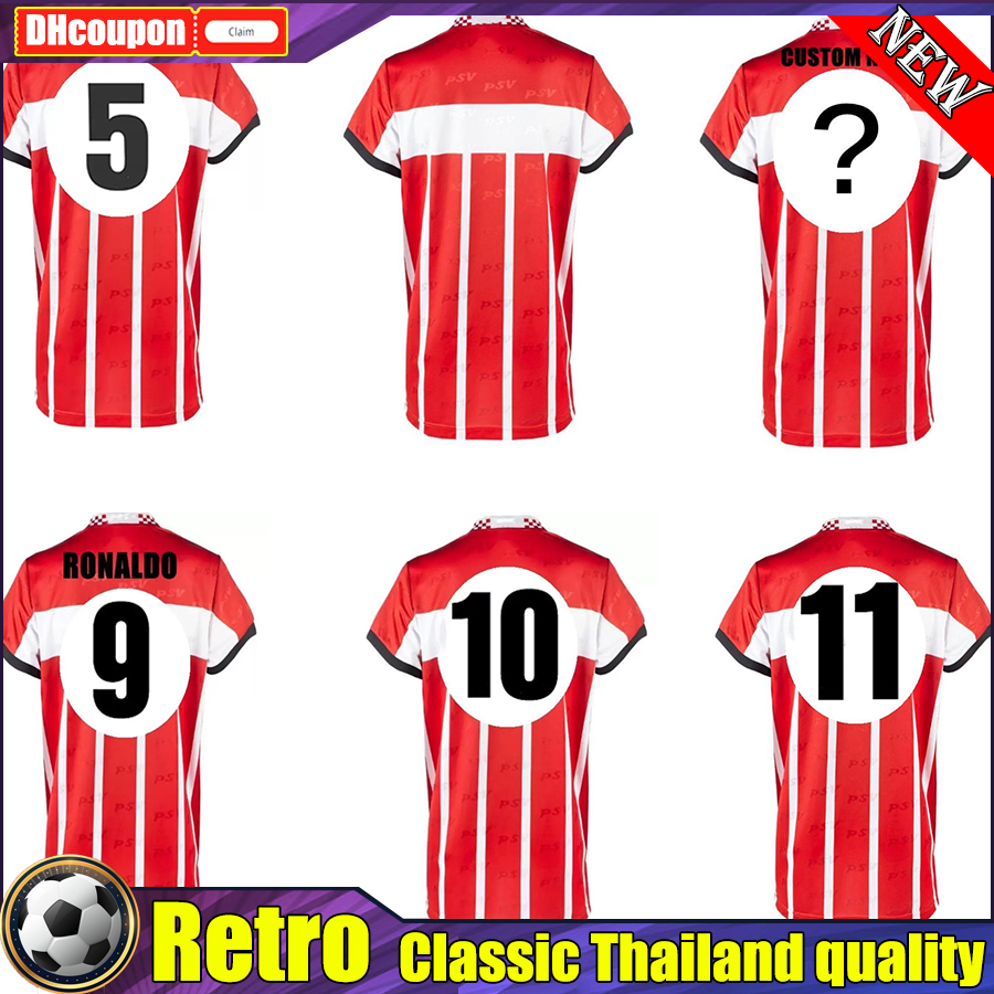 

1995 1996 RONALDO Nilis retro soccer jerseys 95 96 Numan Cocu Jonk Stam Zenden Gudjohnsen Eijkelkamp vintage classic football shirt, 04