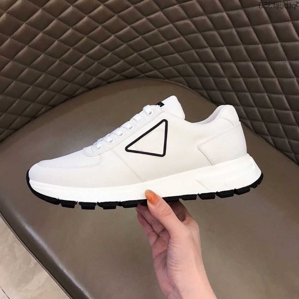 

Luxury designer 2023SS High quality sneakers Platform pRAdas mens Shoes genuine leather trainers for Men Flat Casual Shoe are 38- QNGA