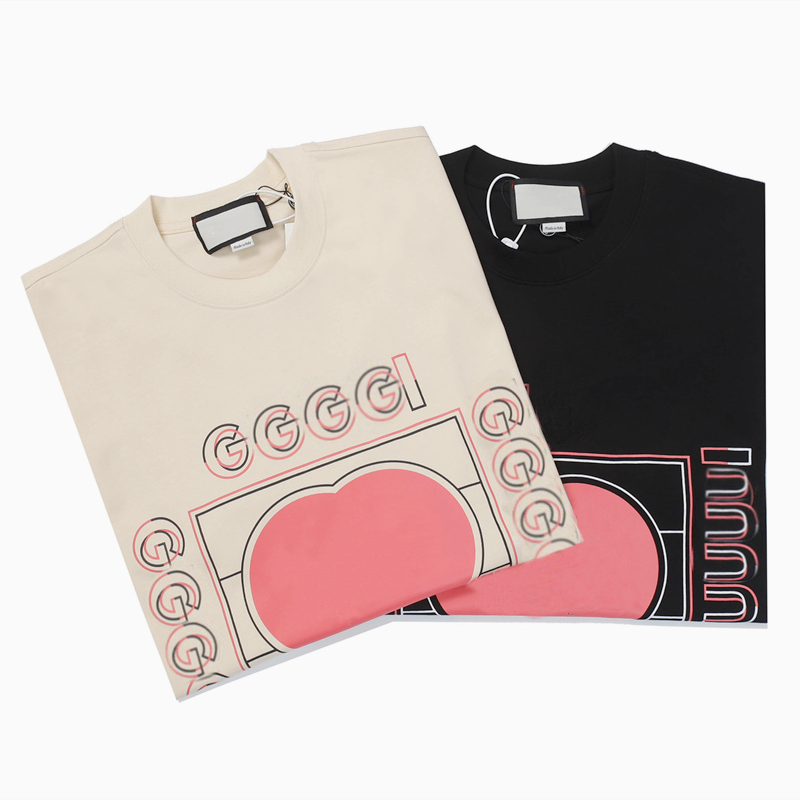 

Europe Fashion Designer T shirts Men Women Summer G Loose breathable T-shirts Cotton Printing Man High quality Short Sleeve Tshirt Woman Clothes Casual Tees Polo, 18