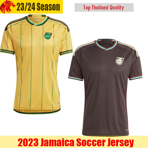 

2023 Jamaica Soccer Jerseys NICHOLSON 23 24 ANTONIO GRAY Football Shirt BAILEY JOHNSON FOSTER LOWE National Team Home MORRISON FLEMMINGS Away Mens Jersey, 2023 home