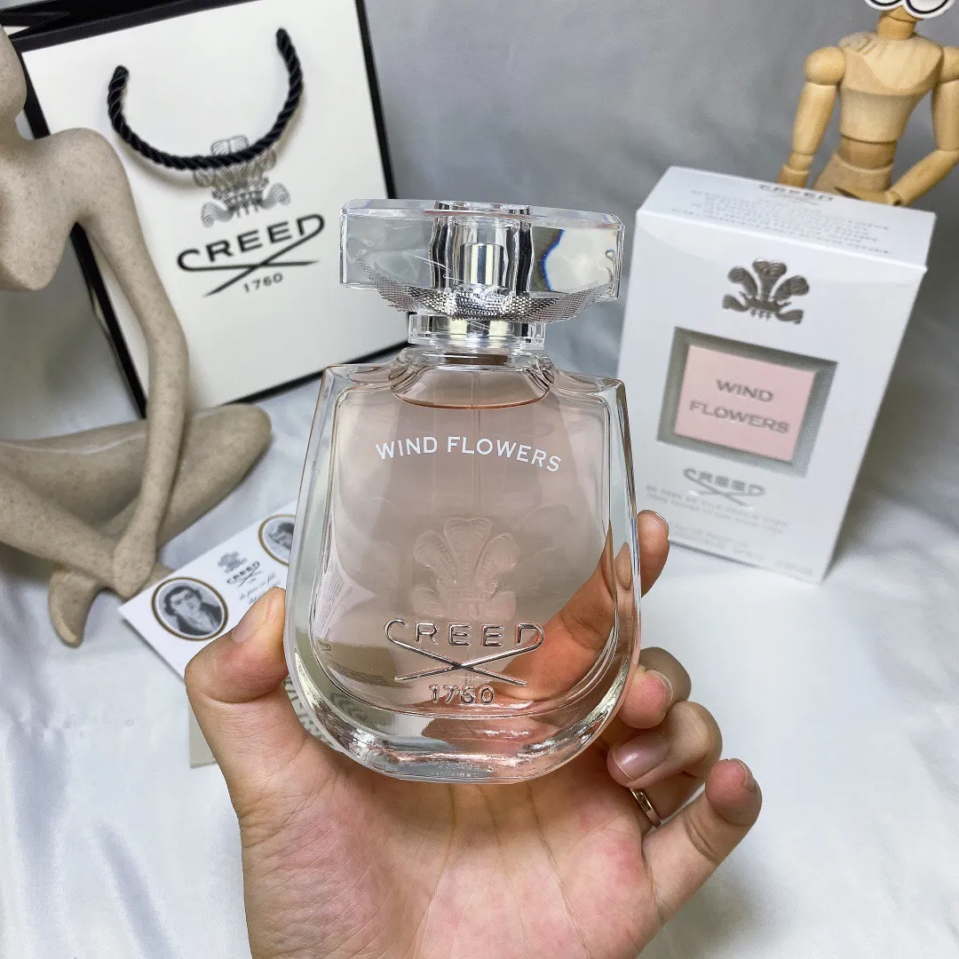 

Creed Wind Flowers Perfume Fragrance Eau De Parfum 75ml Paris 2.5fl.oz Long Lasting Smell High Quality EDP Woman Cologne Spray Woemn Intense