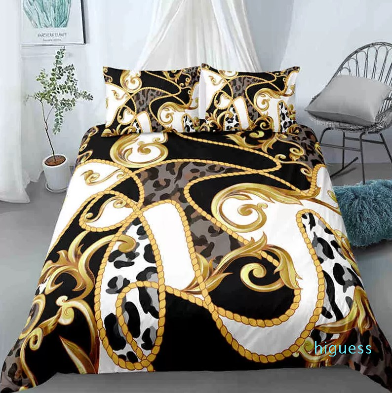 

Arrival Luxury Bedding Set Quilt Covers Duvet Cover King Size Queen Sizes Comforter Sets 2/3Pcs Microfiber Fabric, Bs2505