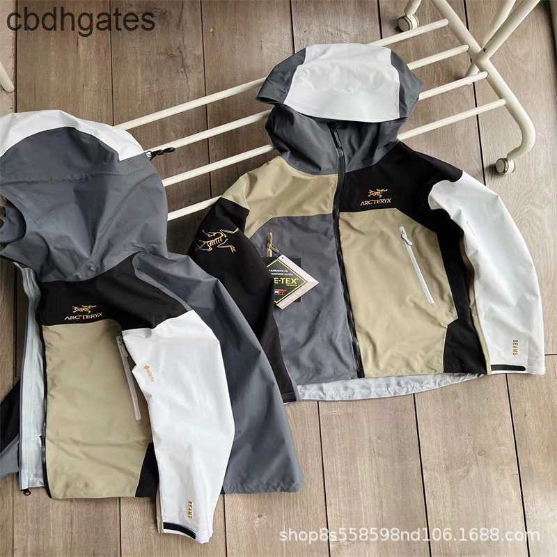 

Arc'terys 2023 Designer Jackets Coats Jacket Bird Beams Style Liu Wen Li Xianbai Jingting Same Charge Jacket Windproof Waterproof Coat Tiktok, Splicing