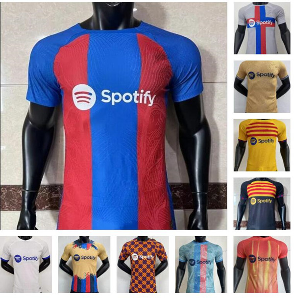 

Player version 2022 2023 2024 LEWANDOWSKI soccer jerseys home away Long sleeve 22 23 ANSU FATI BARCELONAS PEDRI GAVI F. DE JONG DEMBELE Camisetas football shirt