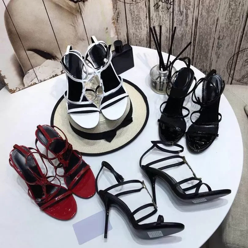 

With Box Paris Women Dress Shoes High-heeled Luxurys Designers Shoe 10cm Heels Black Golden Gold Wedding shoes dunks slipper sandal designer bag