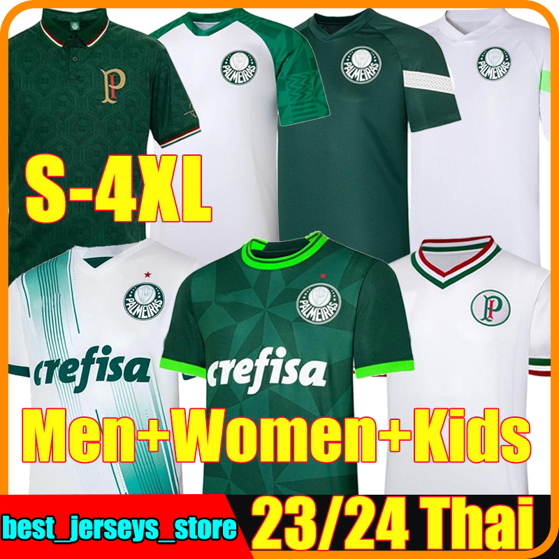 

XXXL 4XL Palmeiras soccer jerseys 23/24 champions Campeao Brasileiro 2023 Hendecacampeao L. ADRIANO RAMIRES DUDO GOMEZ Veiga Willian Roni men kids kit football shirt, 23-24 away