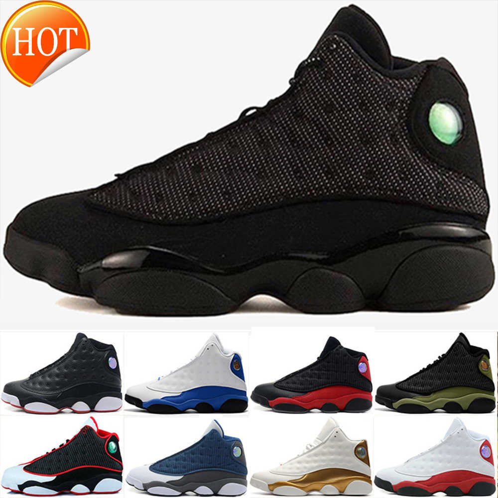 

2 Free shipping 13 13s men basketball shoes Hyper Royal olive mens Sneakers Chicago black cat bred DMP He Got Game Playoffs sports shoes