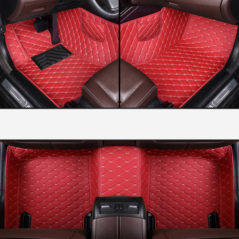 

Floor Mats Carpets Leather car floor mat For audi a4 b8 b6 b7 avant a3 8p a5 sportback q2 q3 a7 q7 4l 100 c4 a6 4f c7 c5 rugs carpets accessories R230307