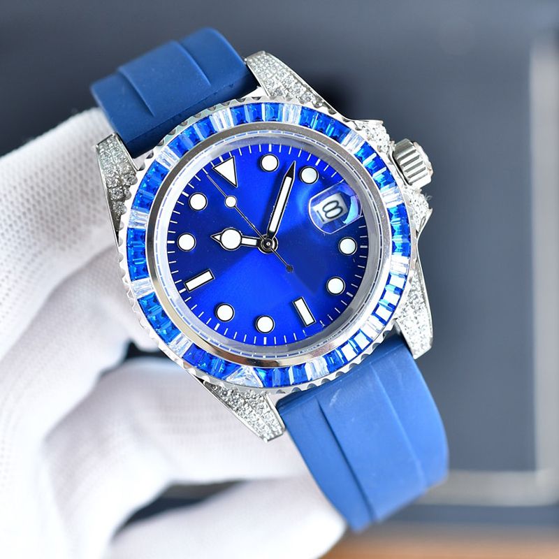 

Luxury Mens Watch Movement Watches 40mm Case Waterproof Wristwatch Design Sport Outdoor Clock Montre De Luxe, Color 1