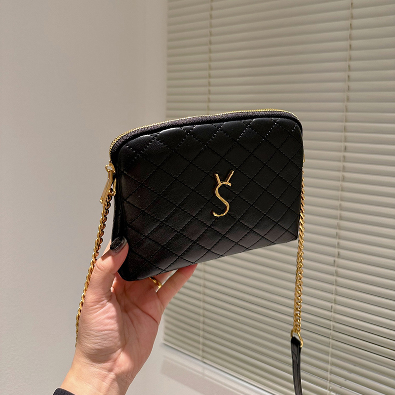 

Luxury Women Shoulder Bags Designer Gaby Chain Shell Bag Classic KATA Handbag Chain Genuine Leather Handbags Crossbody Purse Totes 2303063BF, Y#white