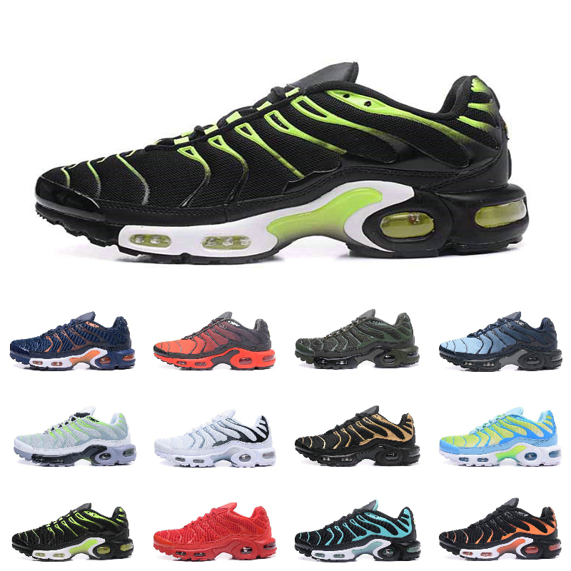 

Quality Air Original Running Shoes Plus Tn Shoes Designer Fashion Men Breathable Quality Heighten Mesh Chaussures Requin Green Maxs Sports Trainers, 21#