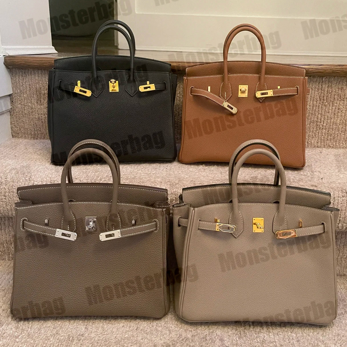

Top Quality Birkins Bag 9A Luxury Crossbody Shoulder Designer Birkines Women Handbag Gold Silver Hardware Genuine Leather Tote Purse 25 30 35, Color 12