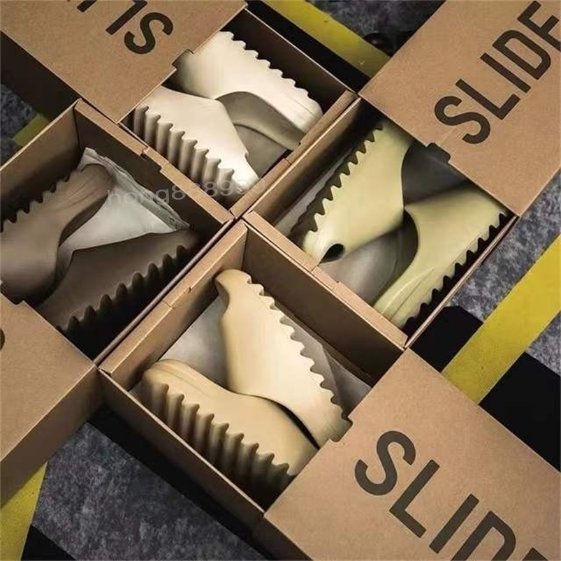 Designer Fashion sandals slippers men woman sandalOchre bone slippers mens womens slide slipper
