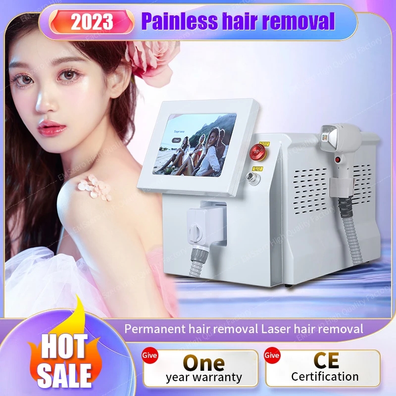 

Platinum RF Equipment Laser Hair Removal Machine 2000W Diode Laser Cooling Head 3 Waves 808 755 1064nm Women Painless Face Body Epilator Cold Laser Therapy Device