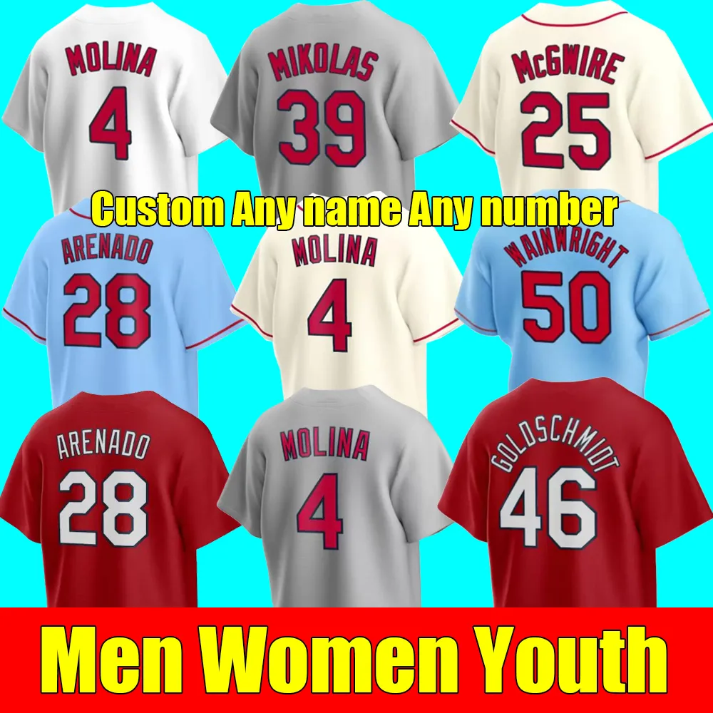 

2023 S-4XL 5 Albert Pujols Cardinal Baseball Jersey 40 Willson Contreras 28 Nolan Arenado 4 Yadier Molina Paul Goldschmidt Paul DeJong Brendan Donovan Adam Helsley, As shown in illustration6
