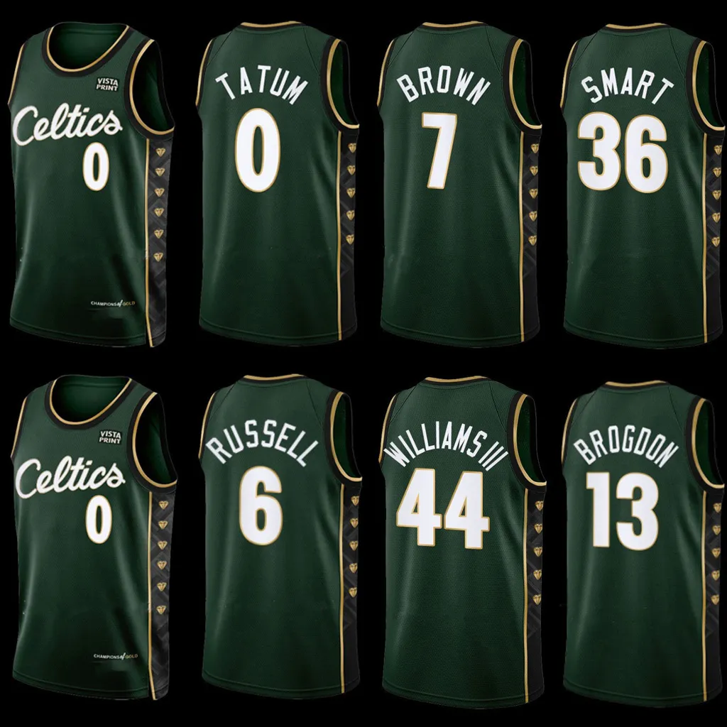 

2022 Celti City Green Edition Jersey Basketball Jerseys Jaylen 7 Brown Jayson 0 Tatum Al Horford Malcolm Brogdon Marcus Smart Robert Williams Blake Griffin Jersey, Colour 1