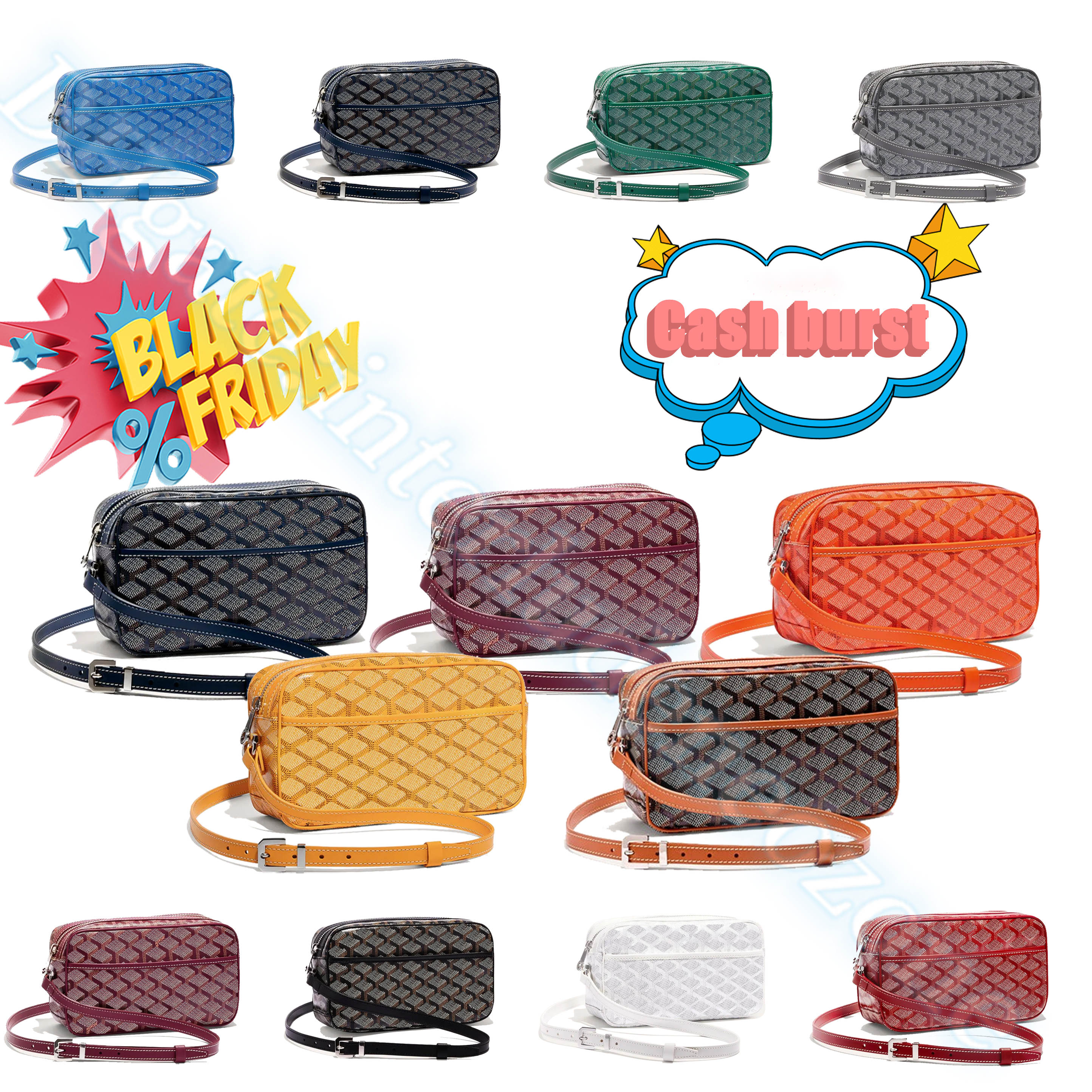 

7A highend quality Luxurys Shoulder camera bag marmont Designers gy CAP-VERT pochette strap Cross Body tote mens leather Clutch goya camera travel gift Shoulder Bags, White