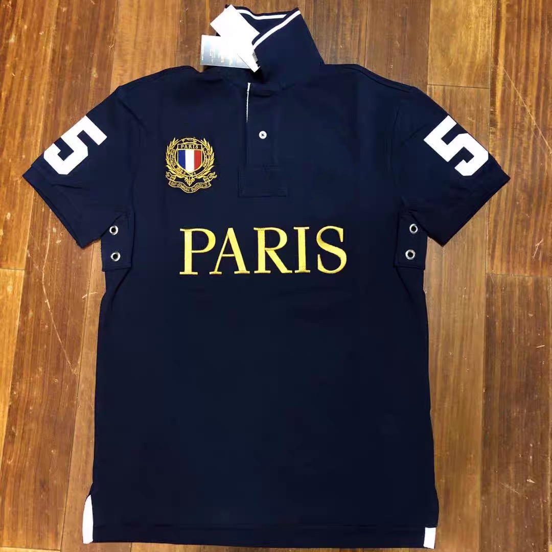 High luxury goods quty city designer polos shirt Mens embroidered cotton London Dubai New York fashion casual t-shirts-5XL L260612