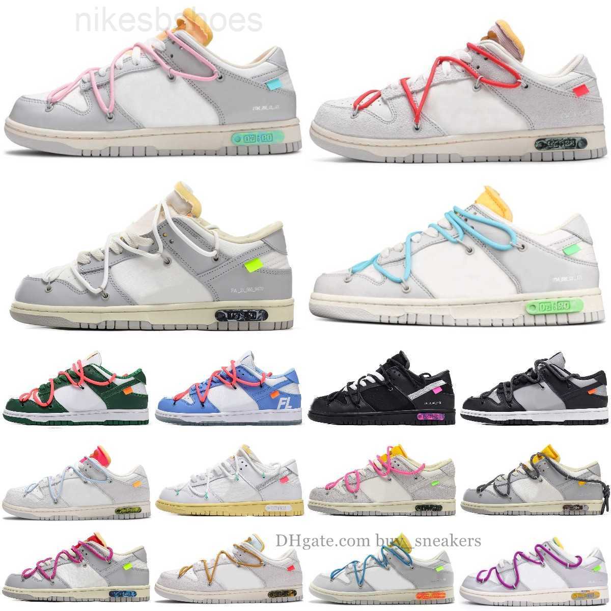 

NEW Designer OW Men Women Running Sports Shoes Lot 1 05 49 Of 50 Sb Dunks Low Skate University Blue Fragment Skate Platform casual Shoe, No.08