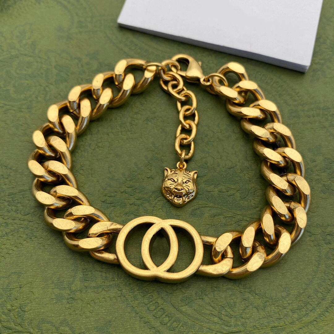 

Designer Gold Chain Casual Bracelet Womens Bracelets Luxury Letter Pendant G Bracelet For Women