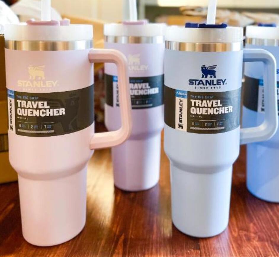 

With Logo Stanley 40oz Water Bottles Ready To Ship Mug Tumbler With Handle Insulated Tumblers Lids Straw Stainless Steel Coffee Termos Cup GG0322469, Remark 1-16 colors with logo