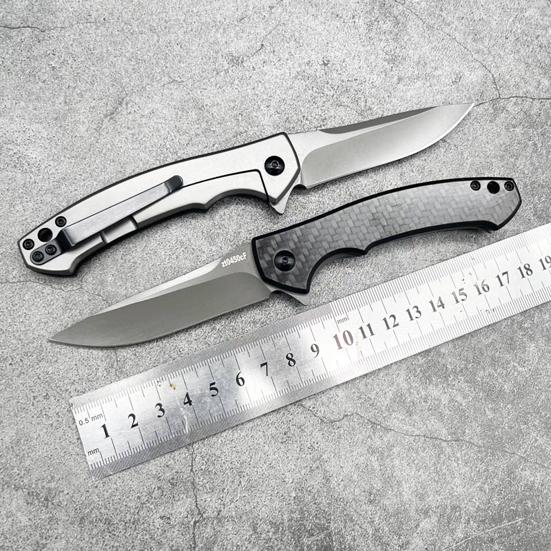 

ZT0450CF Folding Knife G10 carbon fiber d2 blade EDC Tool Fast Open Outdoor Camping Hunting Military Tactical Gear survival Combat Defense Pocket EDC knives