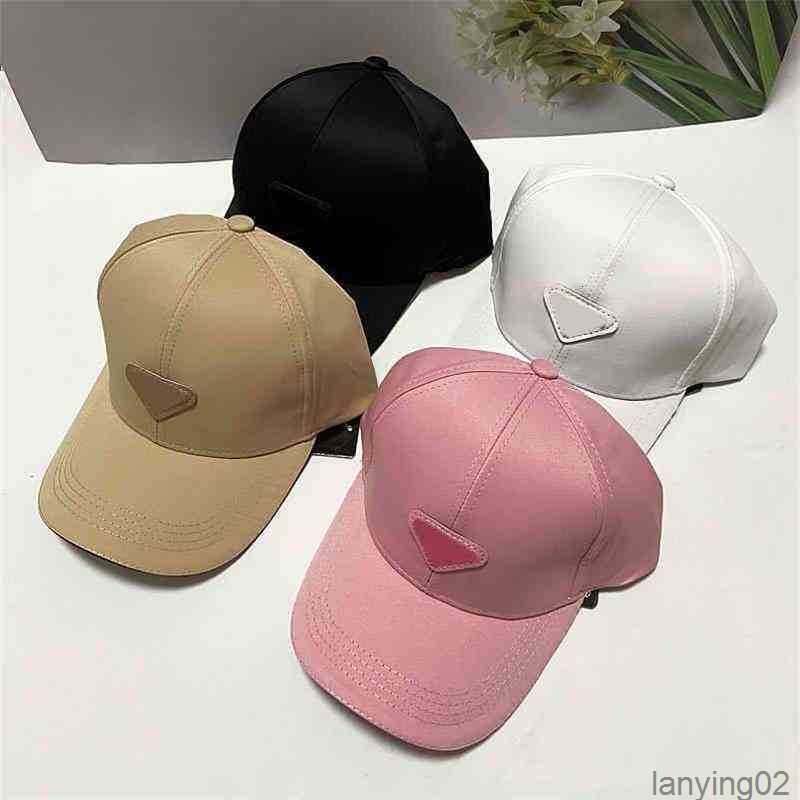 

Designers Hat Luxurys Baseball Caps Family Warm Inverted Triangle Men's and Women's Leisure Travel Sunscreen Duck Tongue Fashion CottonR36W, 1 pink