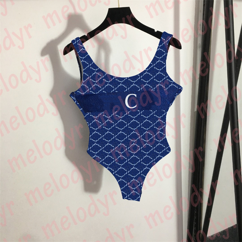 Sexy Beach Bikini Designer One Piece Maillots De Bain Été Bord De Mer Maillot De Bain Lettre Maillot De Bain Imprimé