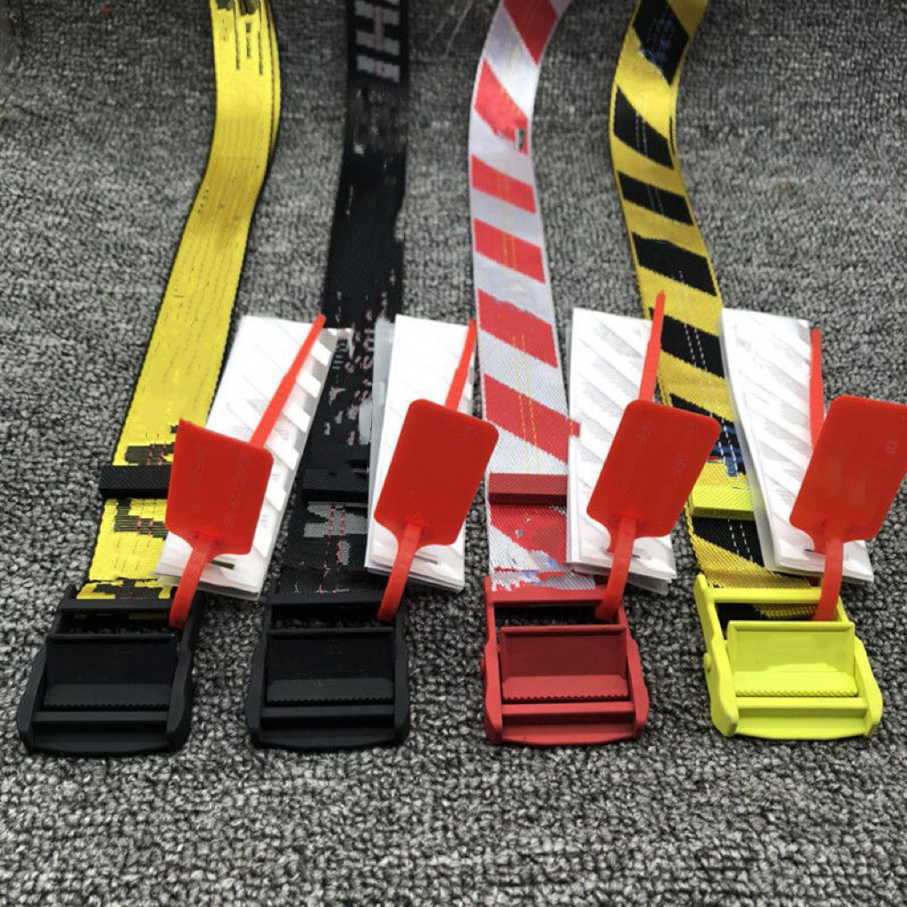 

Very satisfied 200cm white yellow Belts for G Men and Womens Canvas Waist Adjustable Unisex Strap Long off Fashion Belt F