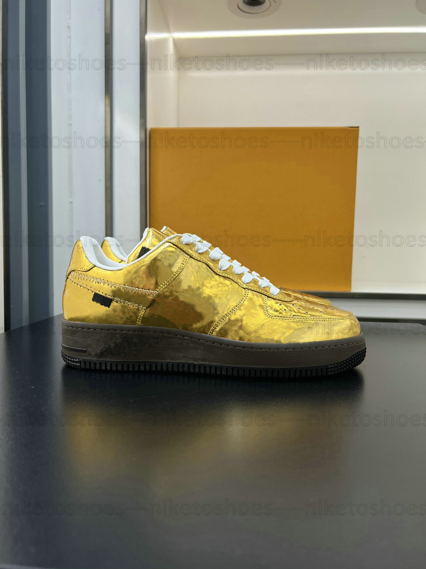 

Monograms Designer Sneakers Runner Shoes luxury Brand Air Force 1 Mens Womens Low-Top Embossed versatile Platform Shoes, 02