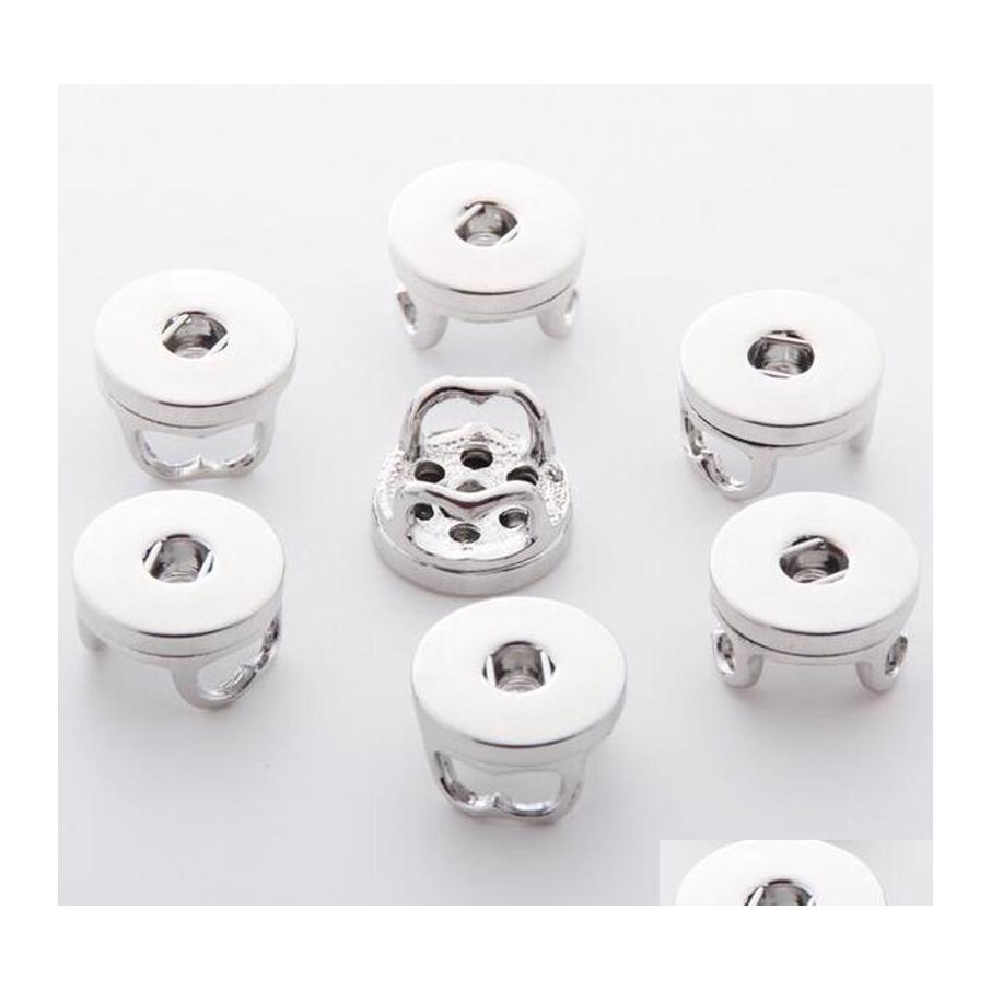 

Clasps Hooks Mix Styles Alloy 18Mm Noosa Interchangeable Snap Buttons Base Diy Ginger Leather Bracelet Jewellery Accessory Drop De Dhfew