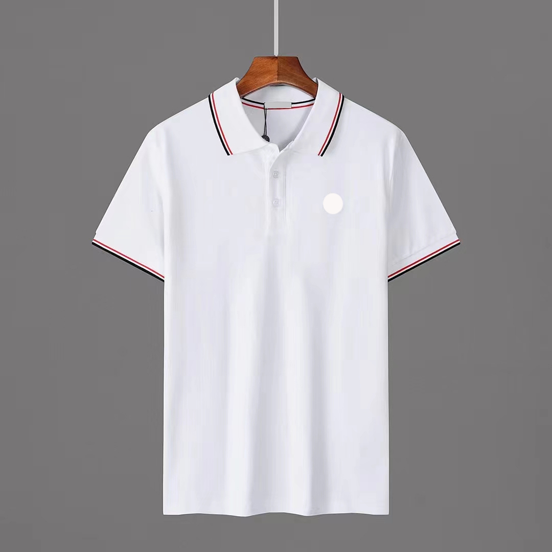 

Designer mens Basic business polos T Shirt fashion france brand Men's T-Shirts embroidered poloss armbands letter Badges polo shirt shorts size M-XXL QDN5