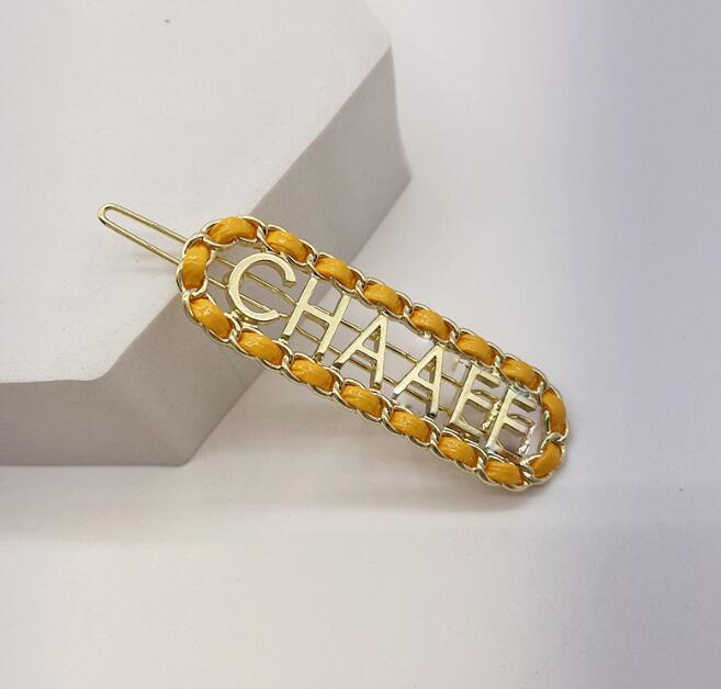 

Womens Designers Hair Clips Girls Candy Color HairpinsHair Accessories Bobby Pin Spring Clip 4color