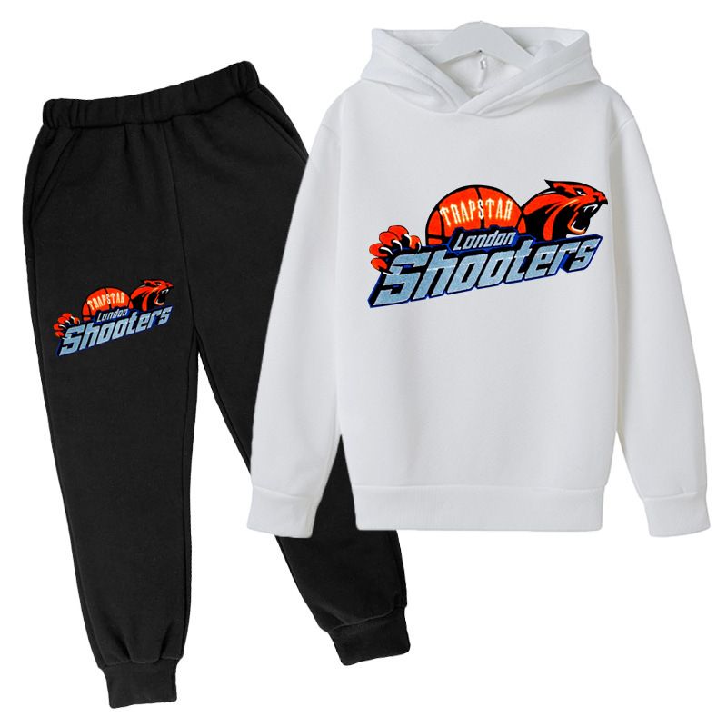 

Baby Kids Designer Clothes Set TRAPSTAR Toddler Clothes Sweater Hooded Kid Tracksuits 2 Pieces Sets Boys Girls youth Children hoodies Sweatshirt Sweat q34x#