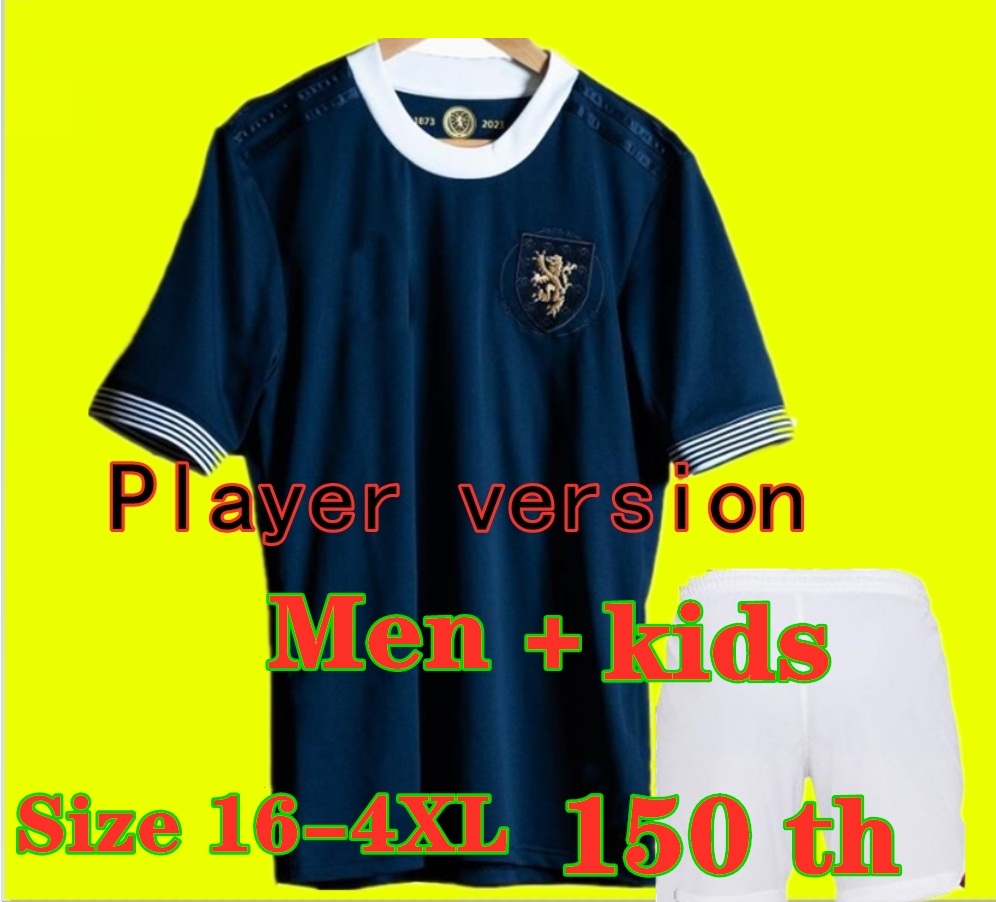 

Scotland TIERNEY Soccer Jerseys 2023 Jamaica Home ROBERTSON McGREGOR DYKES ADAMS Shirt Away 150th Anniversary CHRISTIE SPECIAL 2023 football uniform Size 16-4XL