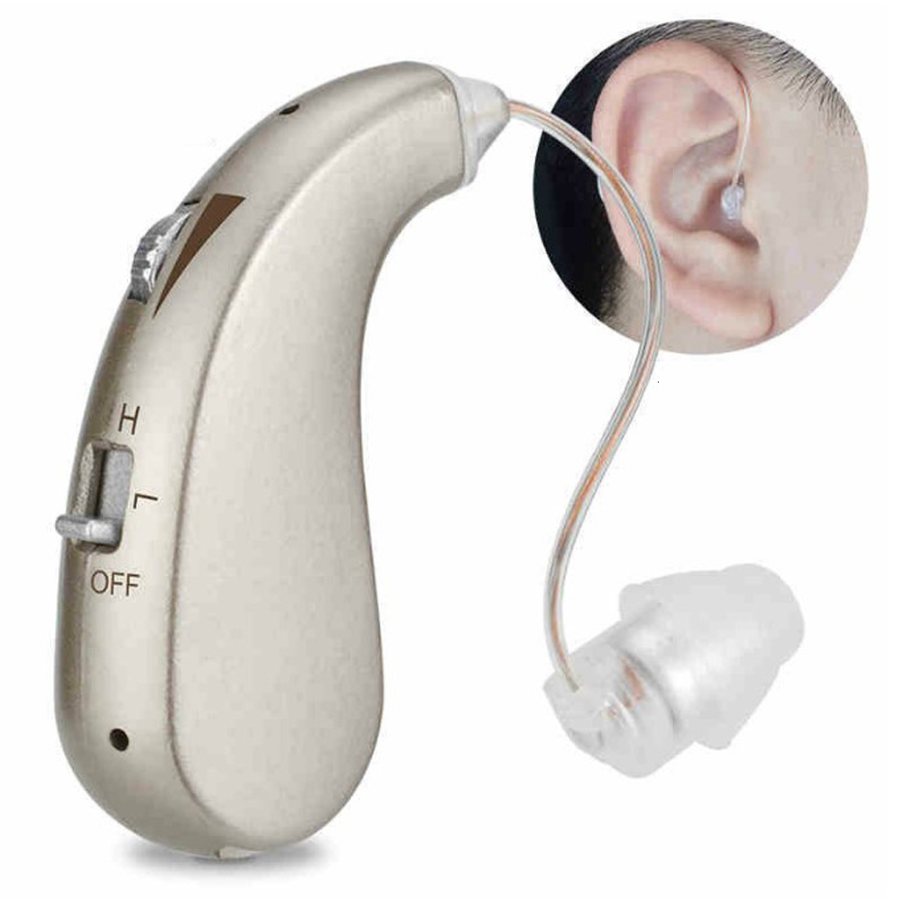 

Ear Care Supply 1 Piece Hearing Aids Mini Rechargeable Ear Back Type Hearing Device Low Power Consumption Sound Amplifier Hearing Aids 230306