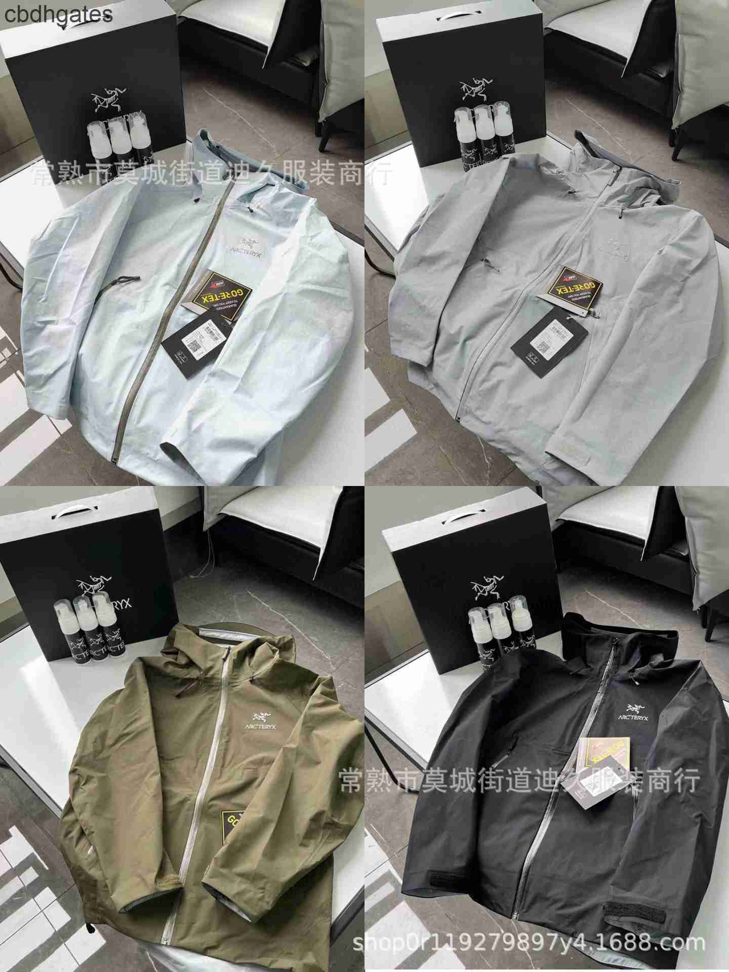 

Arc'terys Jackets Designer Jacket Coats 2023 Spring Outdoor Waterproof Hard Shell Jacket Functional Style Zipper, Black