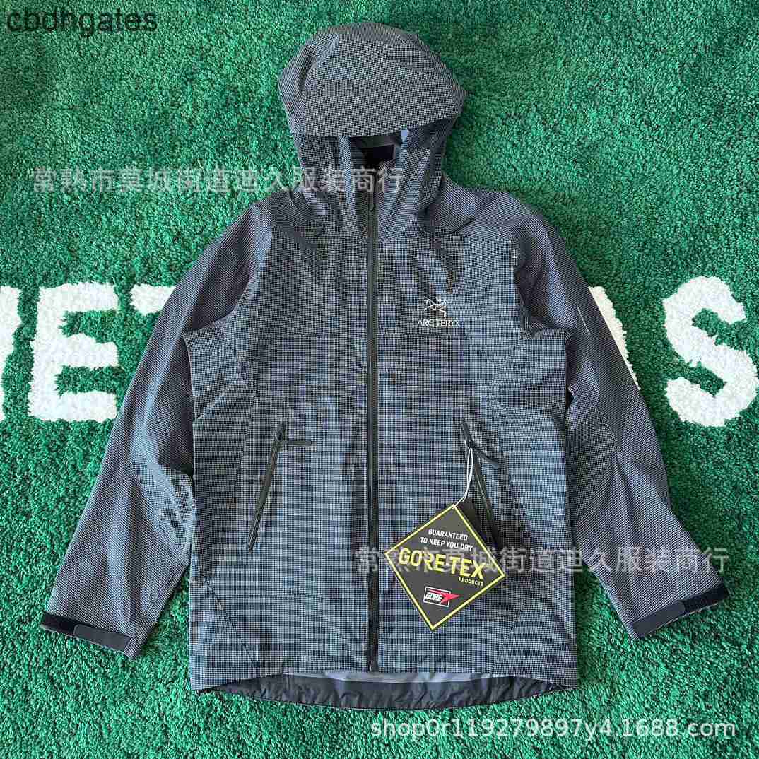 

Arc'terys Jackets Jacket Coats 2023 Designer Spring Light Thin Hard Shell Future Couple's Charge Jacket, Black
