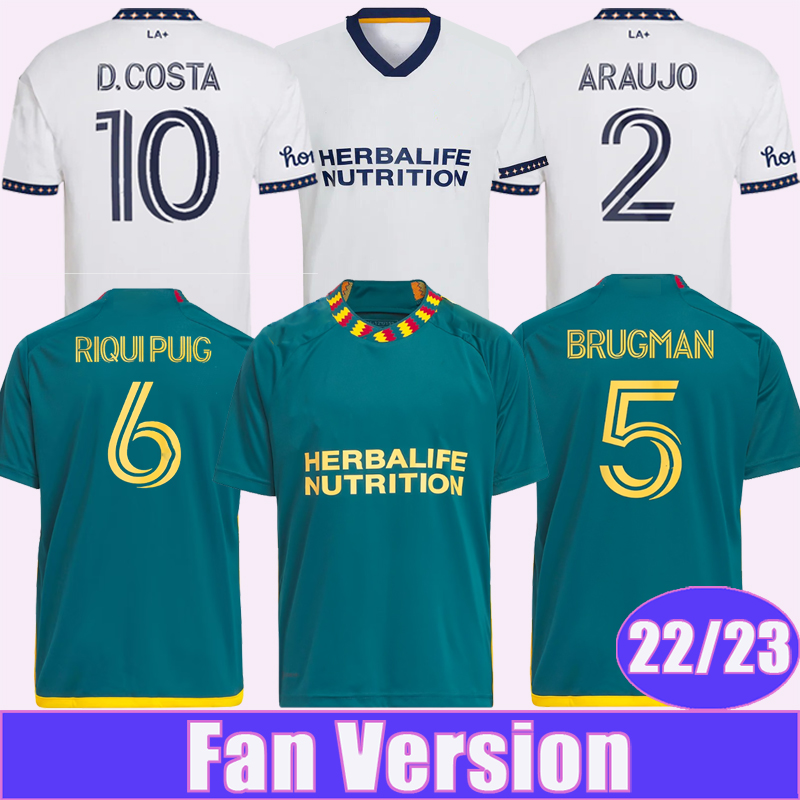

2023 LA Galaxy CHICHARITO Mens Soccer Jerseys 2022 D.COSTA ARAUJO CABRAL JOVELJIC Home White Away Football Shirt Short Sleeve Uniforms, Qm130088 2022 home no patch