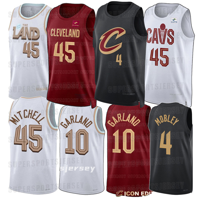 

100% Stitched Youth Men Women CAVAS LIERS Basketball Jerseys 2023 City 45 Donovan Mitchell 10 Darius Garland 4 Evan Mobley 31 Jarrett Allen 3 Caris LeVert Cavaliers