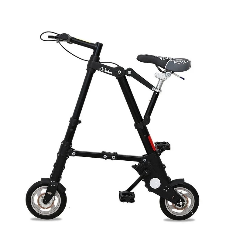 

10 Inch Foldable Bike Female Mini Vehicles Portable Aluminum Alloy Frame Children Bicycle Chain Drive System