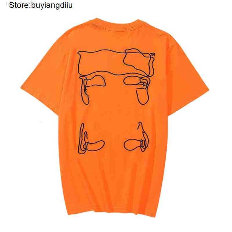 

JB3D 6YYY 6YYY Off Men's T shirts Offs White Irregular Summer Loose Casual Short Sleeve T shirt for Men and Women Printed Letter x on the Back Print, 22