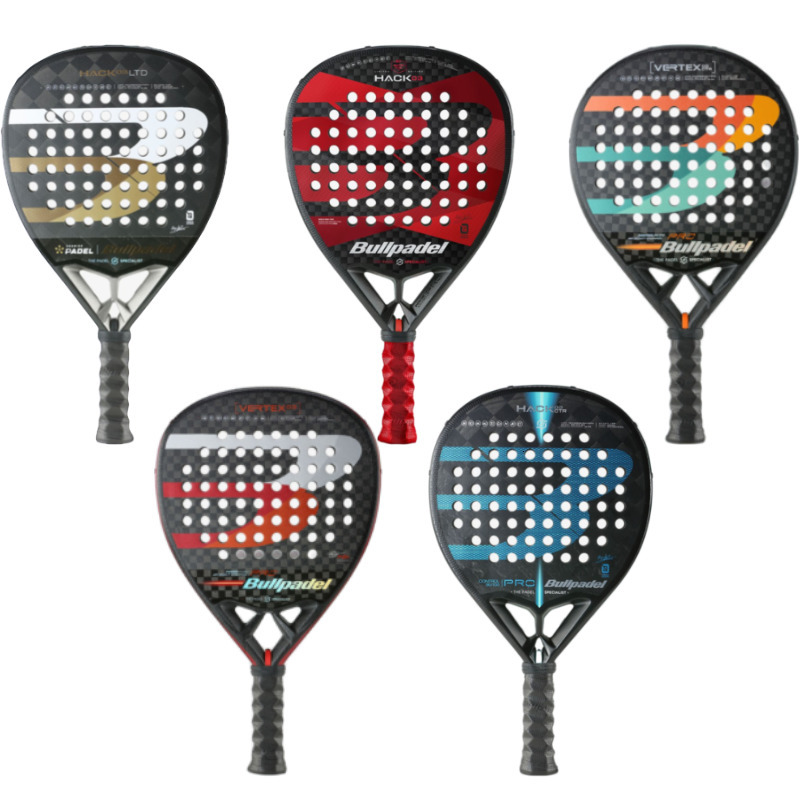 

Tennis Rackets bullpadel pala padel racket high quality carbon fiber outdoor sports original with bag 230307