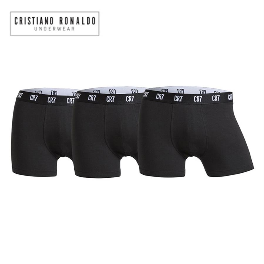 

2020 Popular Brand Men's Boxer Shorts Underwear Cristiano Ronaldo CR7 quality Cotton Sexy Underpants Pull in Male Panties X11304c, Mixed 3pcs