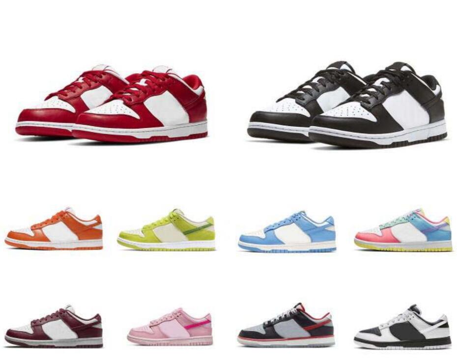 

NEW desginer sb dunks lows UNC Casual Shoes Black White Panda Men Women Flat Sneakers University Blue Coast Photon Dust Outdoor Mens Trainers 36-47, Color 2