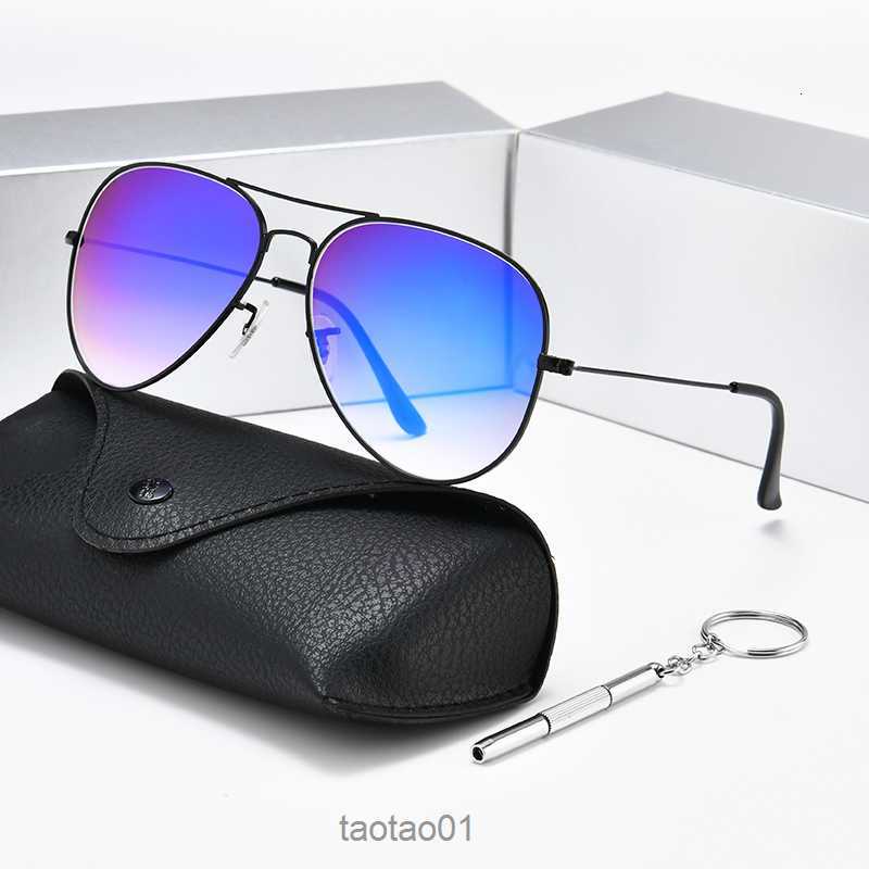 

Luxury Brand Men Glass Sunglasses Gafas Colorful Glasses