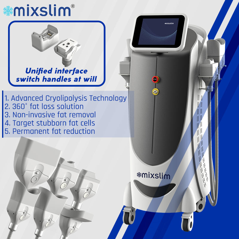 

Cryolipolysis Fat Freeze 6 In 1 Lipolaser Cryotherapy Lipo Laser Ultrasonic Cavitation Rf Slimming Machine