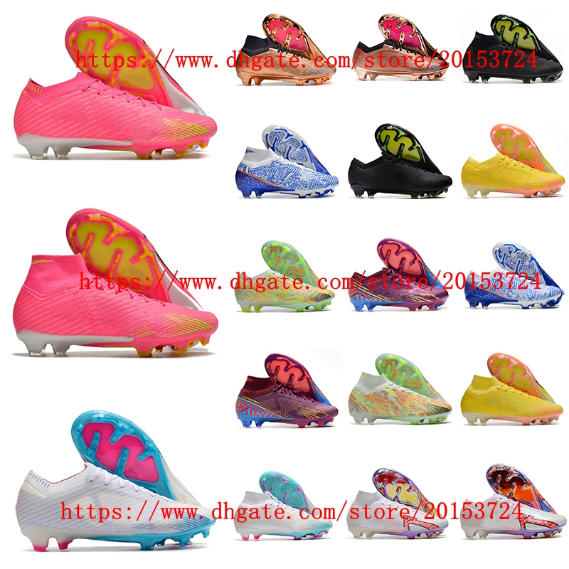

Men Boys Training Soccer Shoes Zoomes Mercurial Vapores XV Elite FG Football Shoes Youth women Sports Training size 35-45EUR, As picture 14
