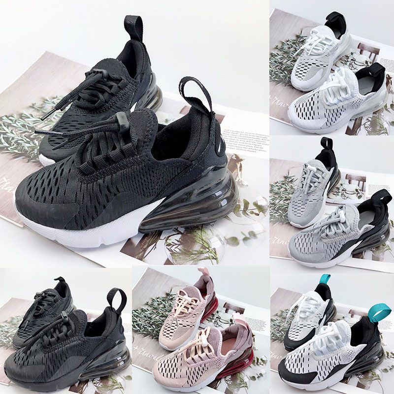 

2023 New Colors 27C Kids Childrens Shoes Athletic Outdoor Boy Girls Running Shoe Black White Hyper Bright Violet Toddler Children Sneakers Size 28-35, With box