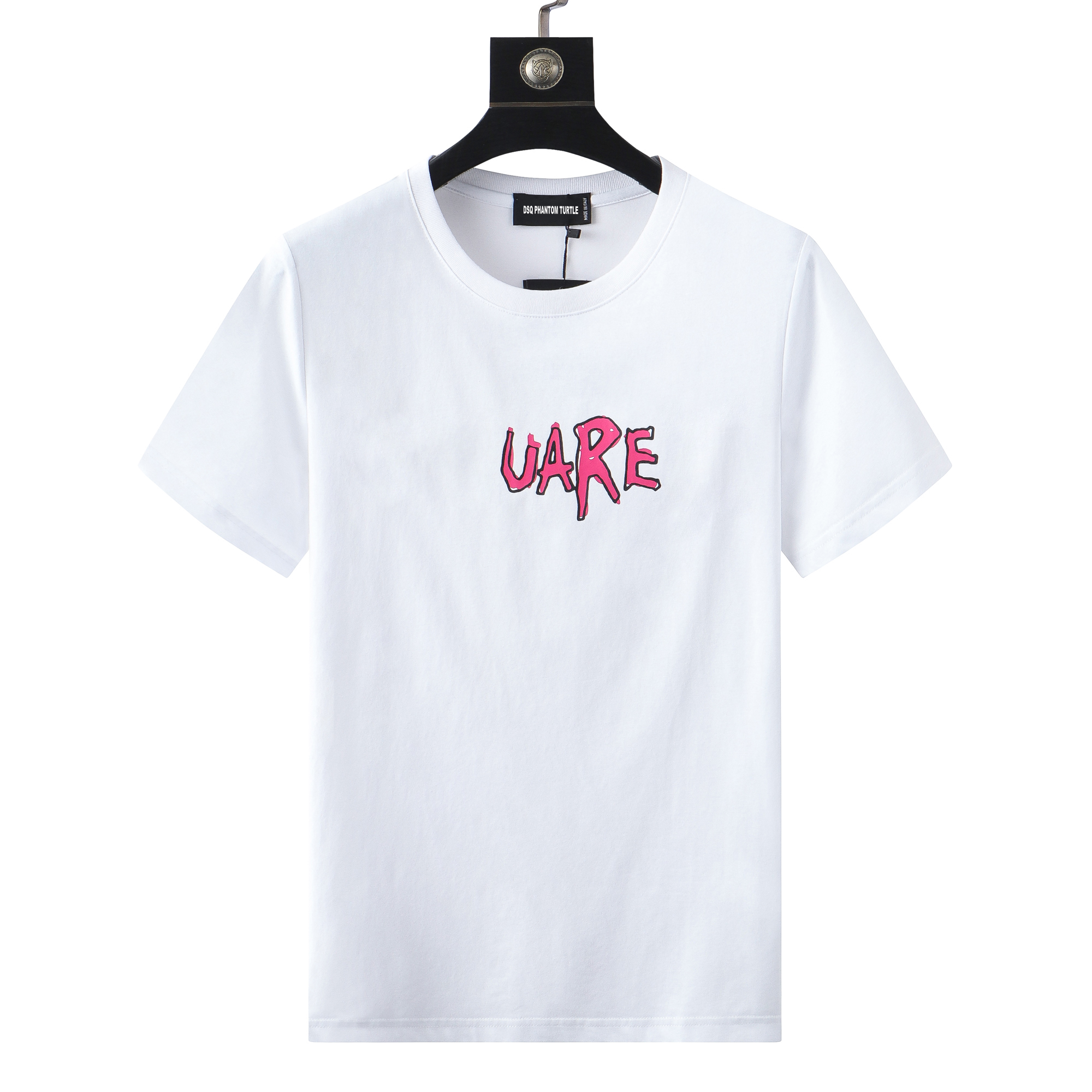 DSQ PHANTOM TURTLE Men's T-Shirts Mens Designer T Shirts Black White Back Logo Skater T-shirt Men Summer Fashion Casual Street T-shirt Tops Plu